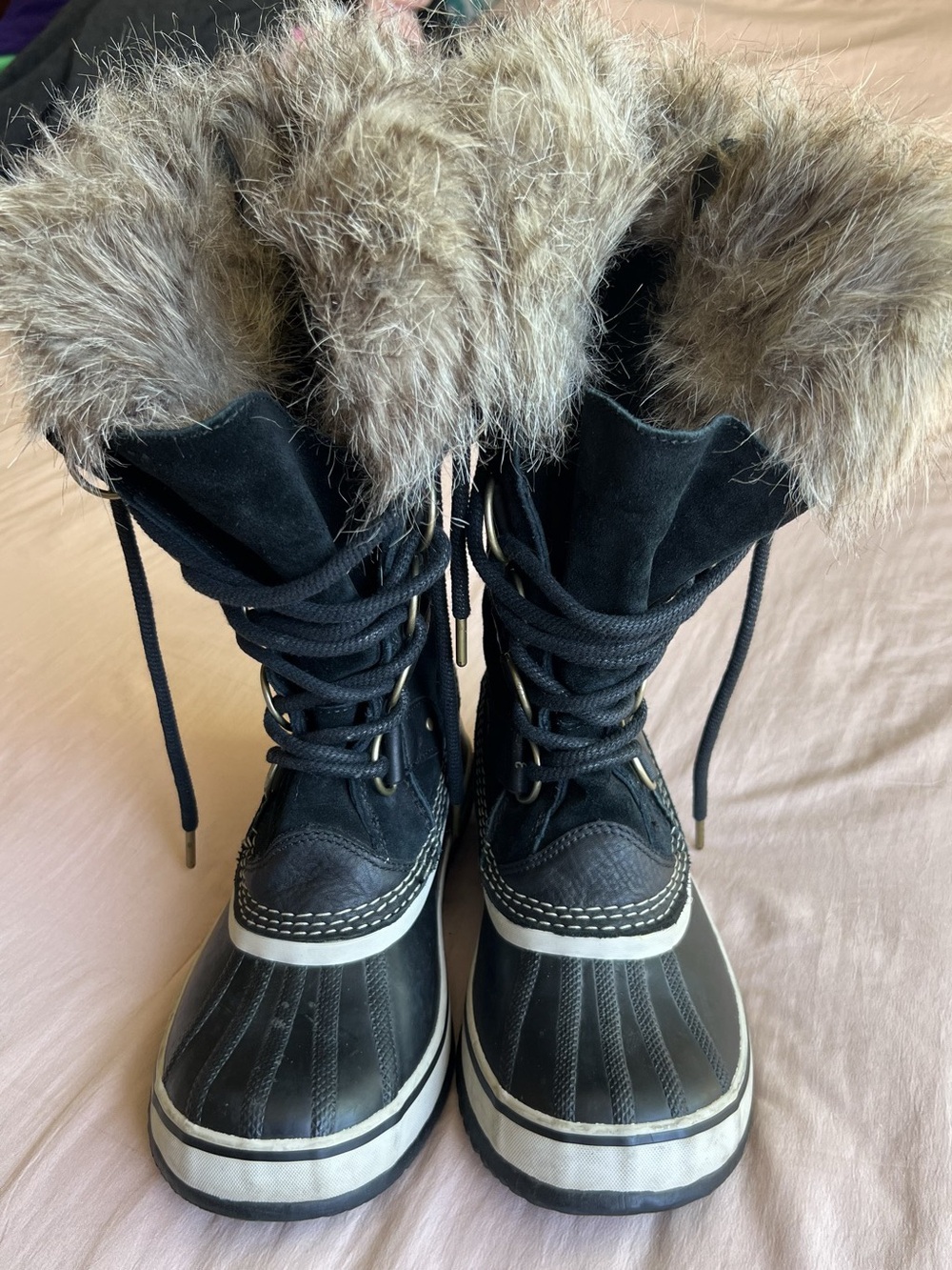 Sorel Joan of Arctic Black -US 8